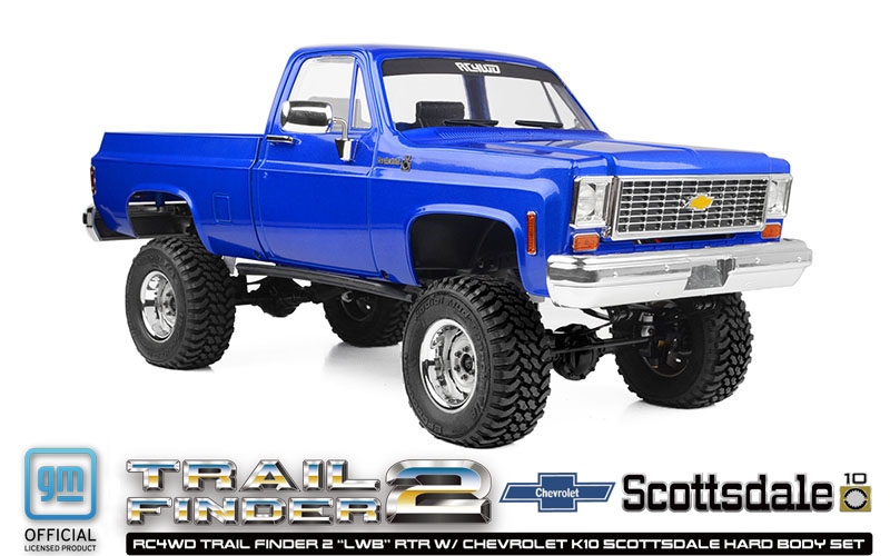 RC4WD Trail Finder 2 LWB RTR Chevrolet K10 Scottsdale